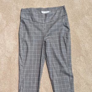 Houndstooth stretch pants